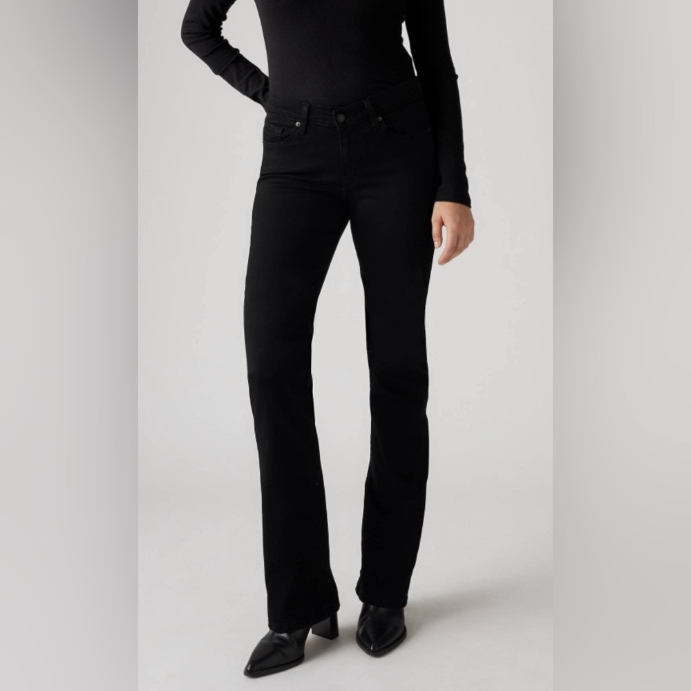 Levi's Women's Black Boot Cut Jeans